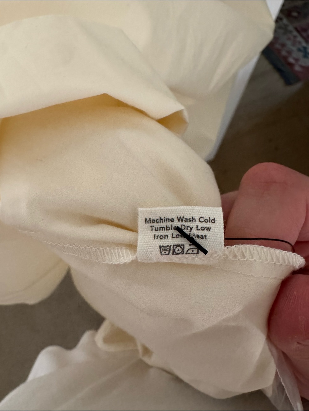 Chan Luu Ivory V-Neck Long Sleeve Maxi Dress - Picture 14 of 14